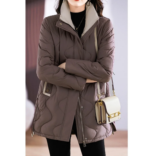 EB | Elegante gesteppte Jacke mit Stehkragen für einen Smart-Look Ideal für Herbst/Winter