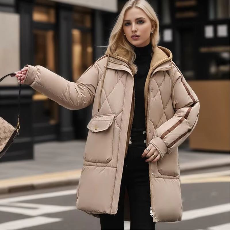 EB | Steppmantel Stil und Wärme
