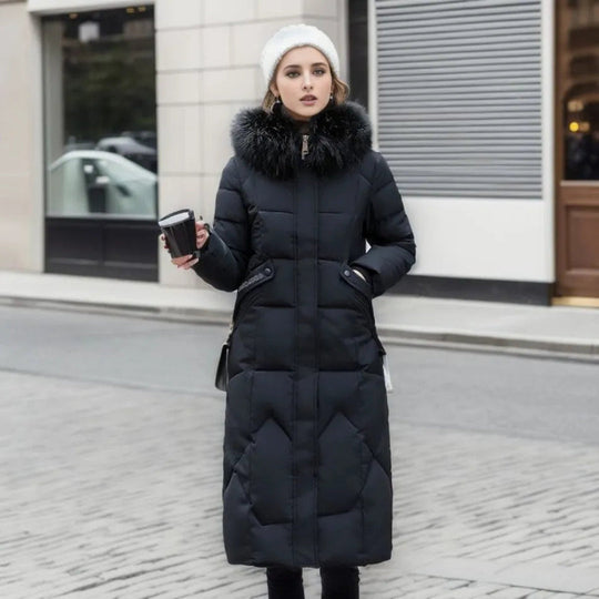 EB | Damen Winter Parka Jacke - Lange
