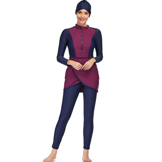 EB | 3 Teile Set Halal Bademode Badeanzug Burkini Badeoutfit