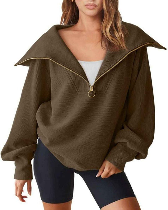 EB | Halbreißverschluss Vielseitiger Pullover