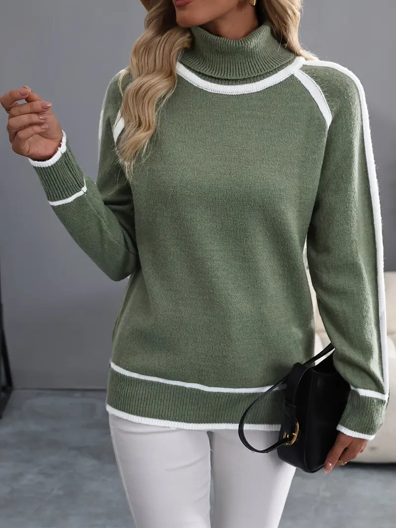 EB | Warmer Rollkragenpullover für Frauen