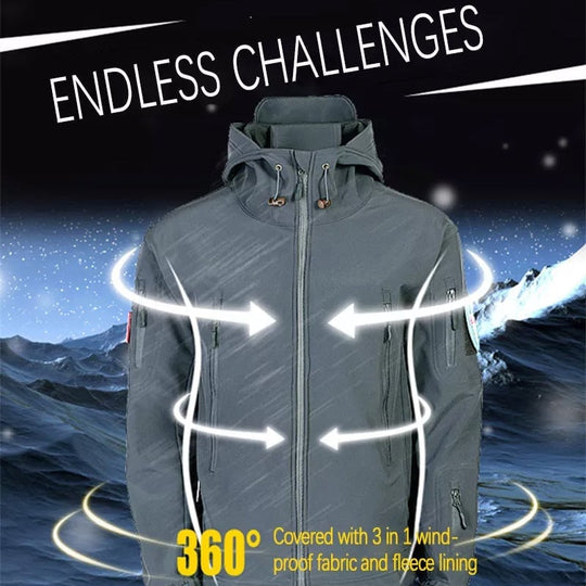 EB | Wasserdichte Windjacke für Herren