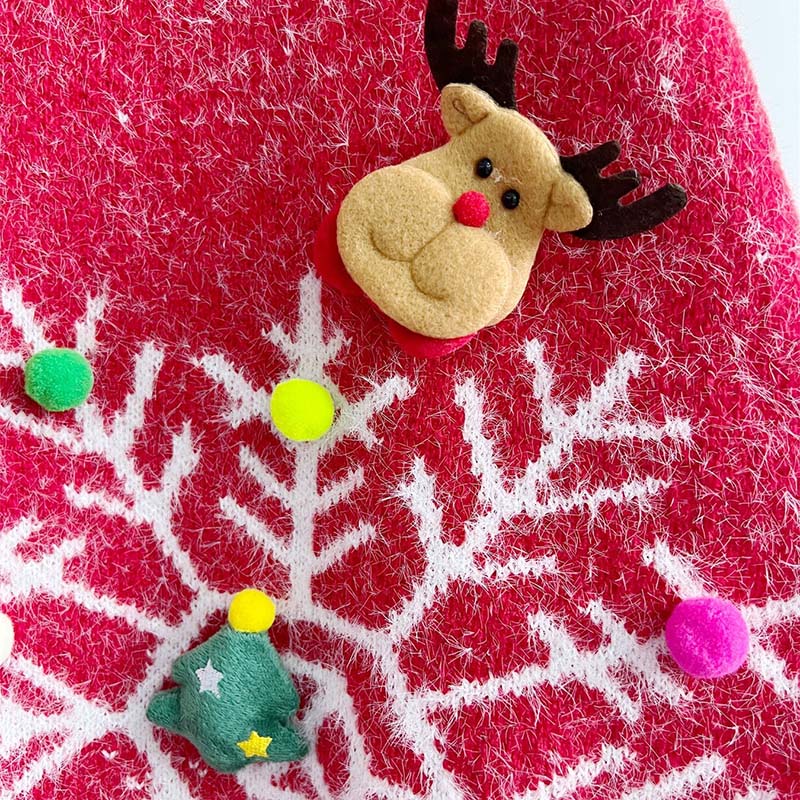 EB | Satz Aus Weihnachtspullover und Schal