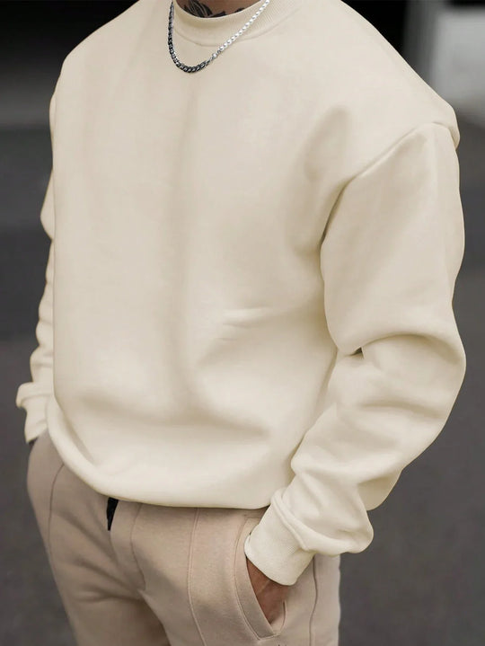 EB | Herren Sweatshirt mit Rundhalsausschnitt