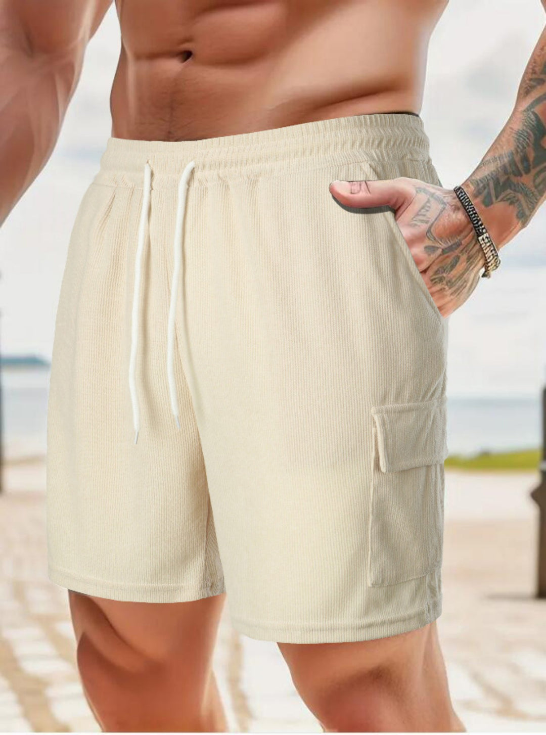 EB | Werkzeugshorts aus Cord