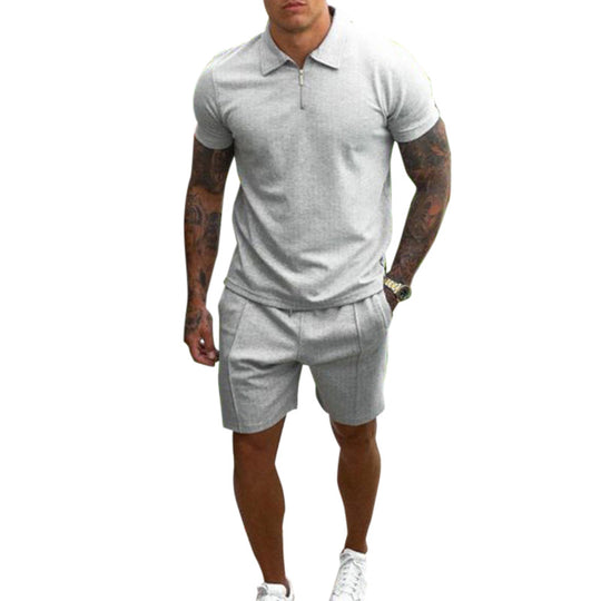 Herren Poloshirt und Shorts Set EB