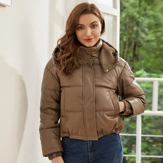 EB | Stylische Steppjacke mit Kapuze