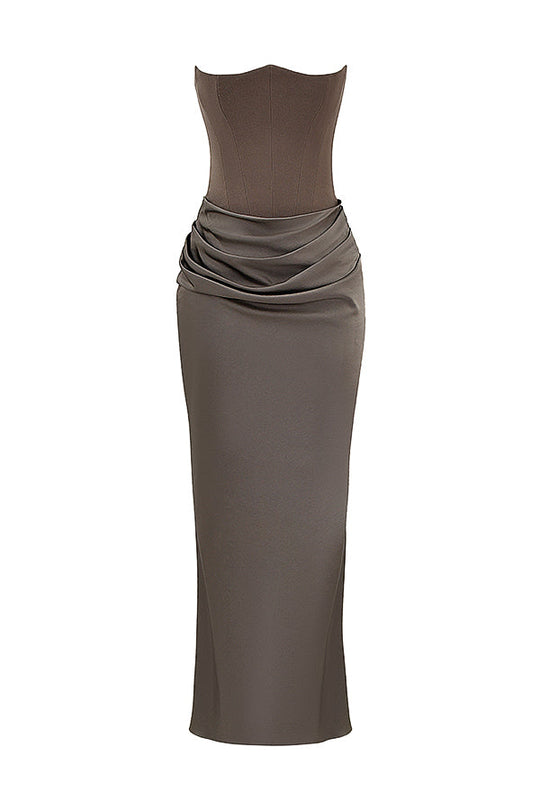 EB | Elegante Strapless Korsettkleid