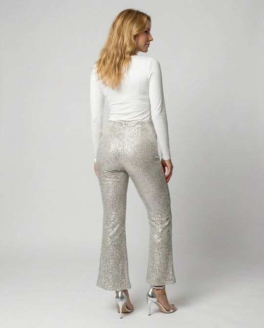 Glamouröse Herbst Paillettenhose | EB