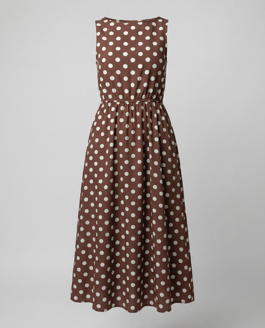 EB | Elegantes Sommerkleid mit Pünktchen