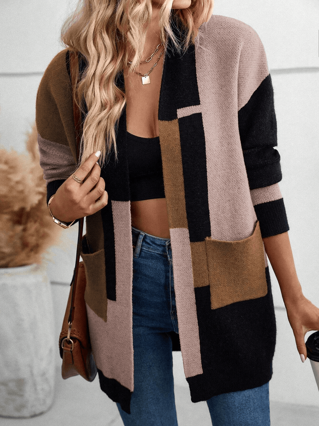 EB | Elegante und Lässige Winter Strickjacke