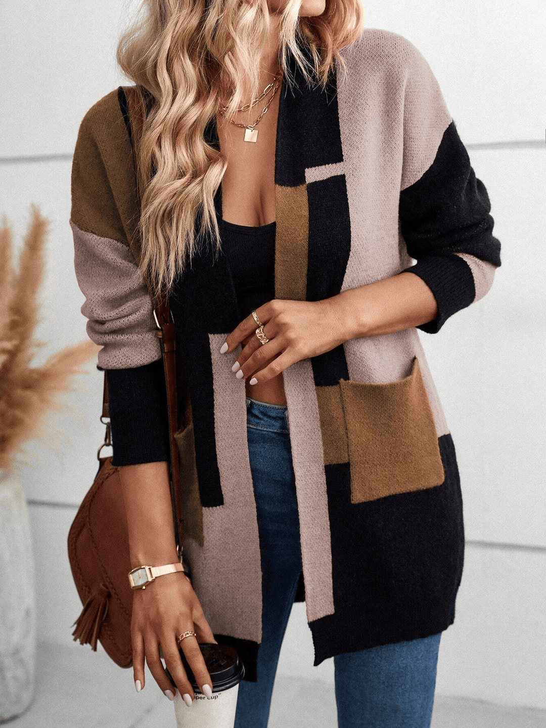 EB | Elegante und Lässige Winter Strickjacke