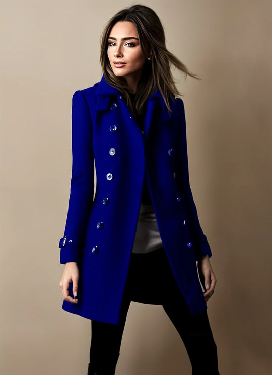 EB | Eleganter Trenchcoat Damen Winterjacke