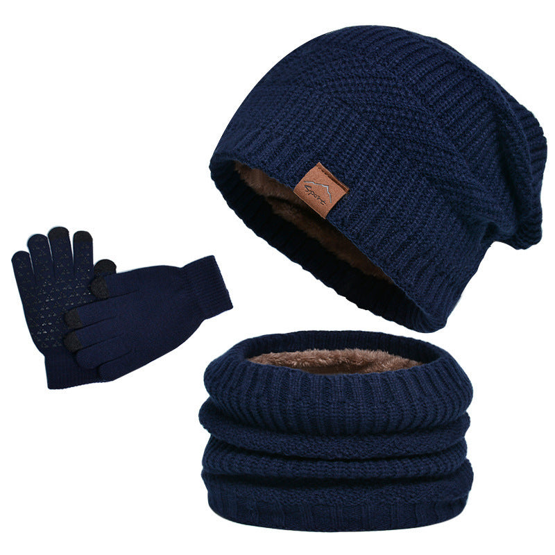 EB - Freizeit Winter Plüsch 3-teiliges Set für Männer