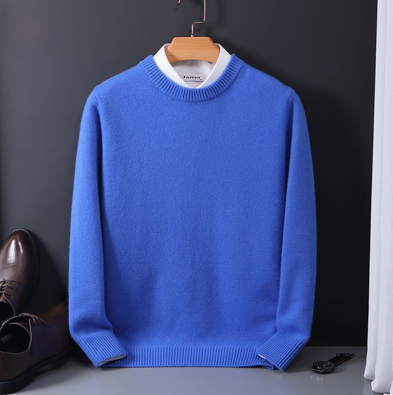 EB | Strickpullover Wollmischung Klassisch, Warm