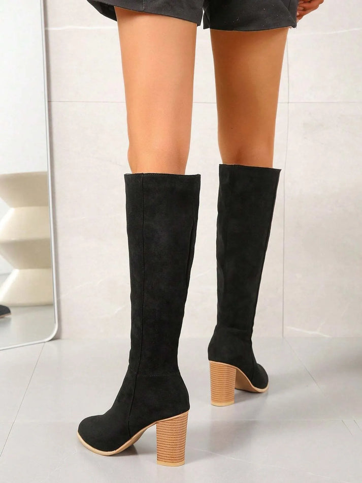 EB | Knielangen Damenschuhe Modische Winterstiefel Kaufen