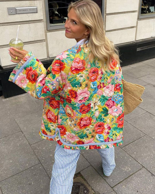 EB | Blanchet Vintage Bunte Jacke