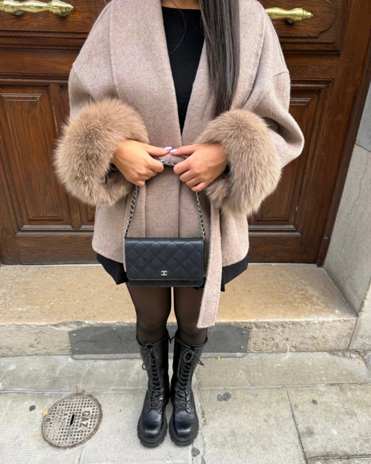 EB | Hochwertiger Luxus Mantel Damen