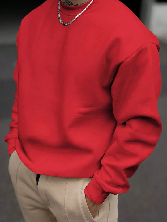 EB | Herren Sweatshirt mit Rundhalsausschnitt