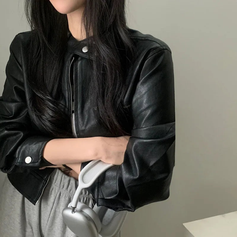 EB | Retro-Jacke mit Stehkragen und Reißverschluss