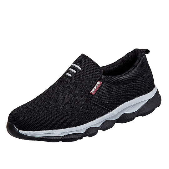 Damen Bequeme Slip-On Sneakers mit atmungsaktivem Obermaterial EB