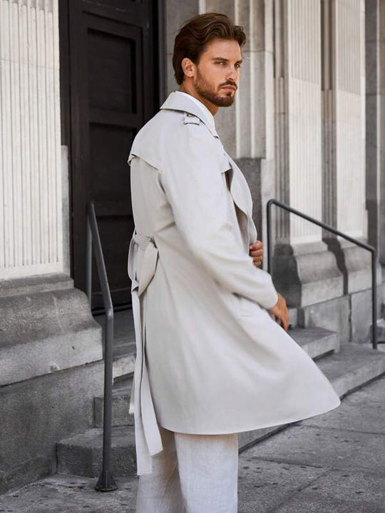 EB | Trendig Trenchcoat für Männer