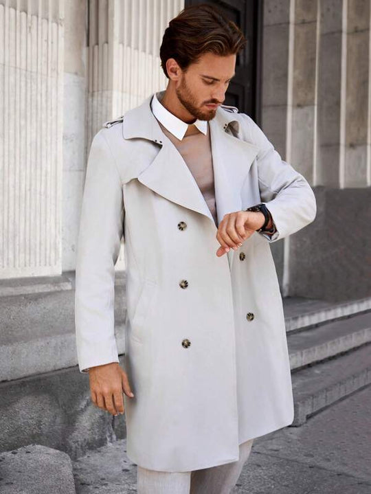 EB | Trendig Trenchcoat für Männer