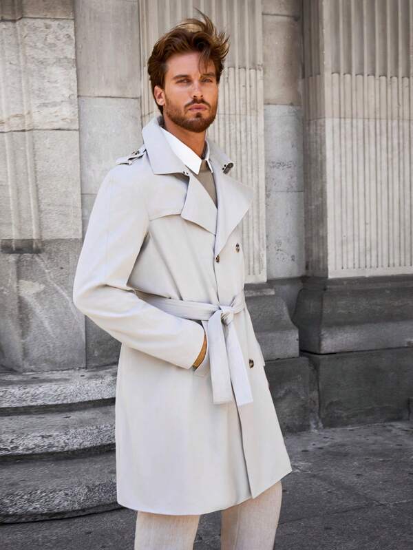 EB | Trendig Trenchcoat für Männer