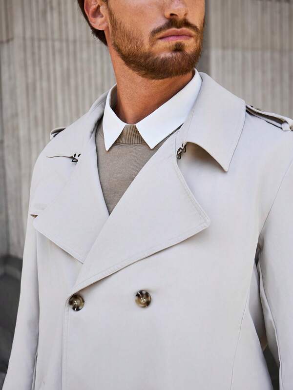 EB | Trendig Trenchcoat für Männer