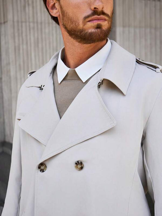 EB | Trendig Trenchcoat für Männer