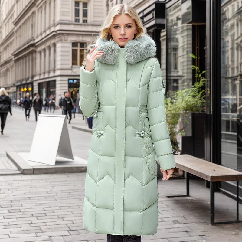 EB | Lange schlanke Winterjacke