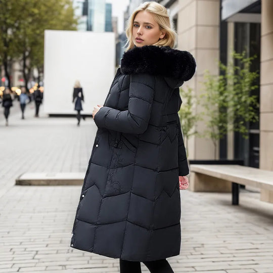 EB | Lange schlanke Winterjacke