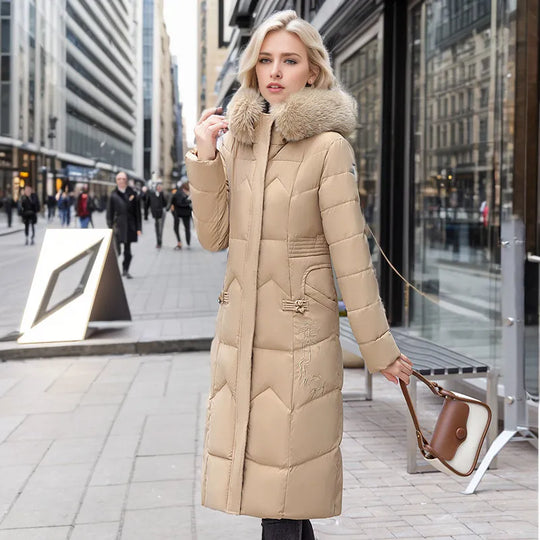 EB | Lange schlanke Winterjacke