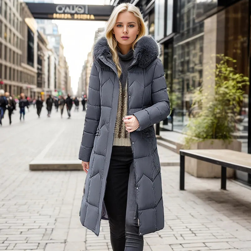 EB | Lange schlanke Winterjacke