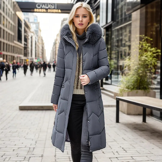 EB | Lange schlanke Winterjacke