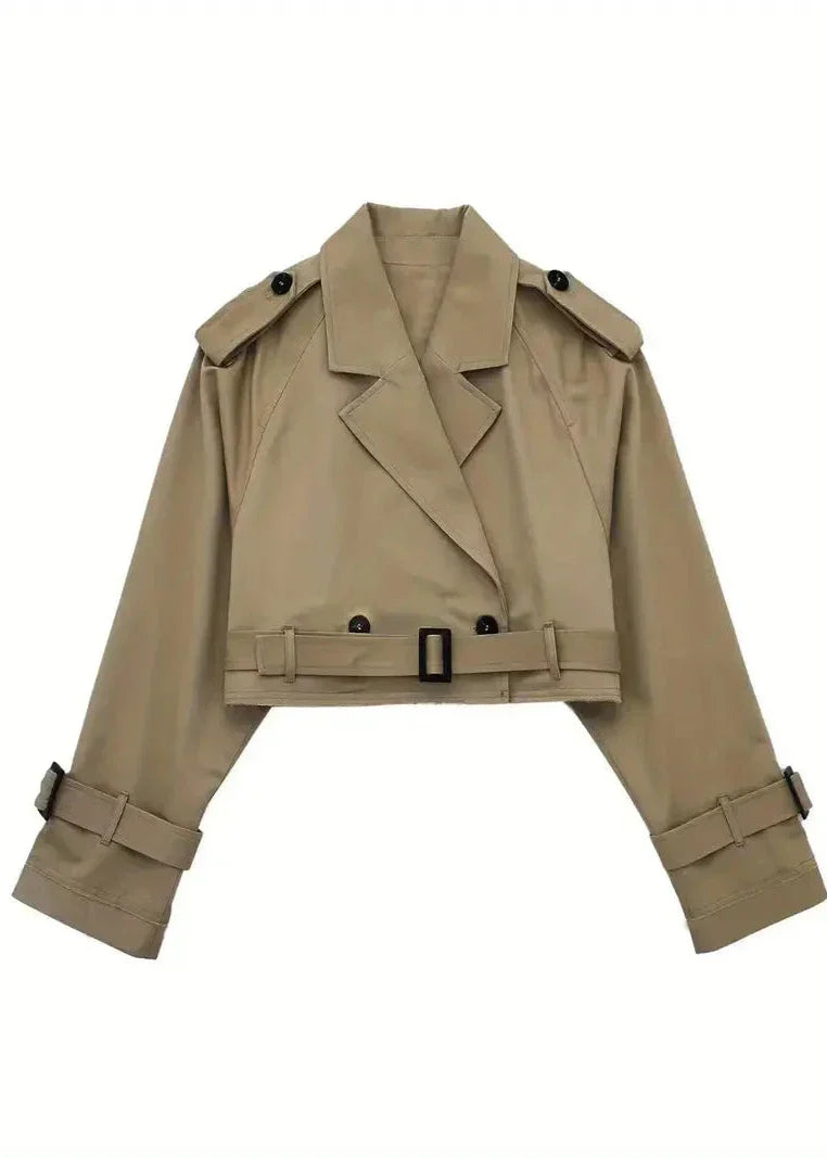 EB | Verkürzte Windbreaker-Jacke für Frauen