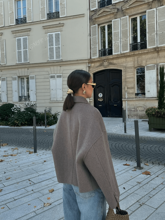 EB | Wolljacke mit Knopfleiste Zeitlos, Parisian & Herbstready