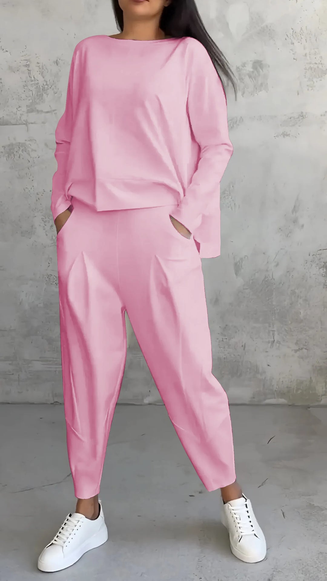 EB | Zweiteiliges Set In Einem Lässigen Relaxed Fit Modell