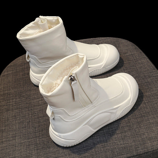 EB | Damen Orthopädische High Heel Stiefel mit Reißverschluss