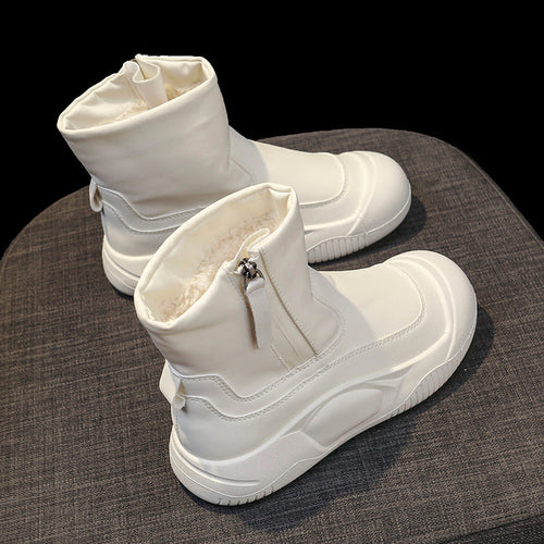 EB | Damen Orthopädische High Heel Stiefel mit Reißverschluss