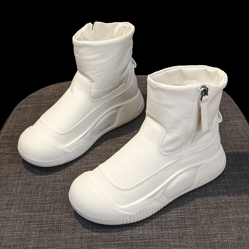 EB | Damen Orthopädische High Heel Stiefel mit Reißverschluss