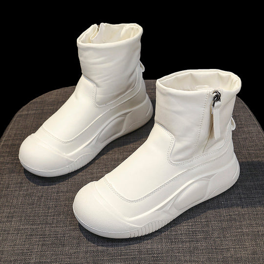 EB | Damen Orthopädische High Heel Stiefel mit Reißverschluss
