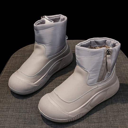 EB | Damen Orthopädische High Heel Stiefel mit Reißverschluss