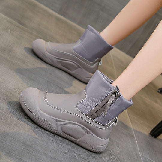 EB | Damen Orthopädische High Heel Stiefel mit Reißverschluss