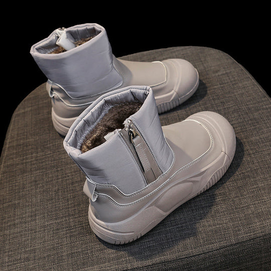 EB | Damen Orthopädische High Heel Stiefel mit Reißverschluss