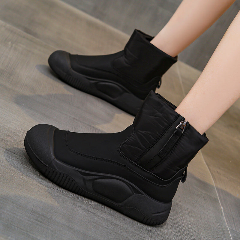 EB | Damen Orthopädische High Heel Stiefel mit Reißverschluss