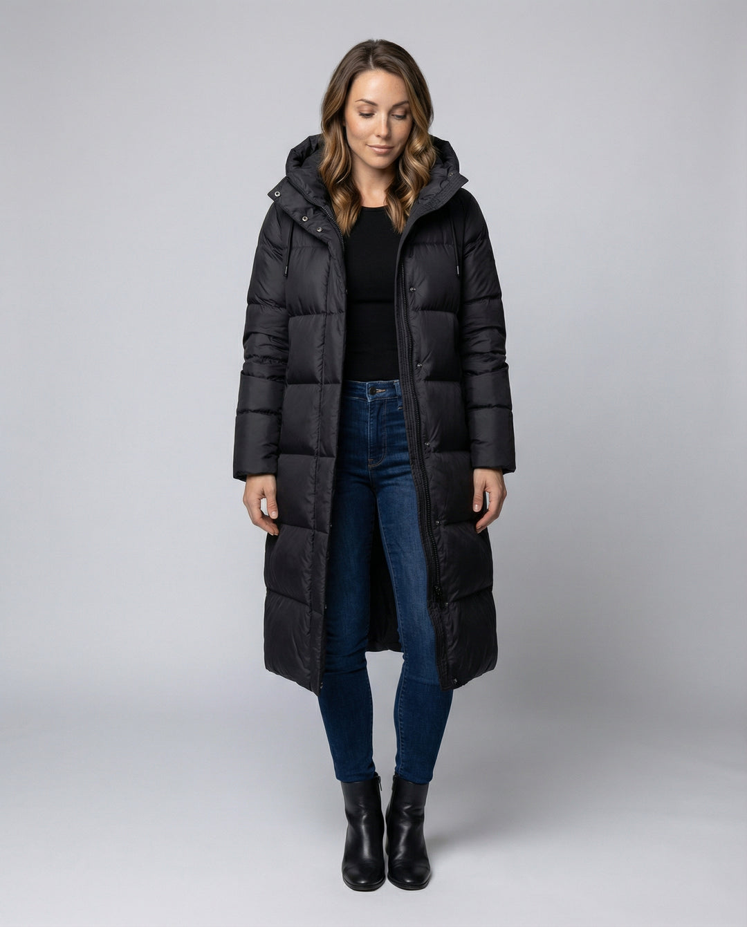EB | Warme, wasserdichte Daunen-Winterjacke für Damen