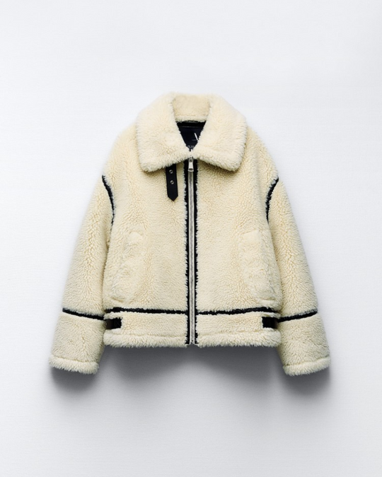 EB | Stilvolle Teddy Jacke