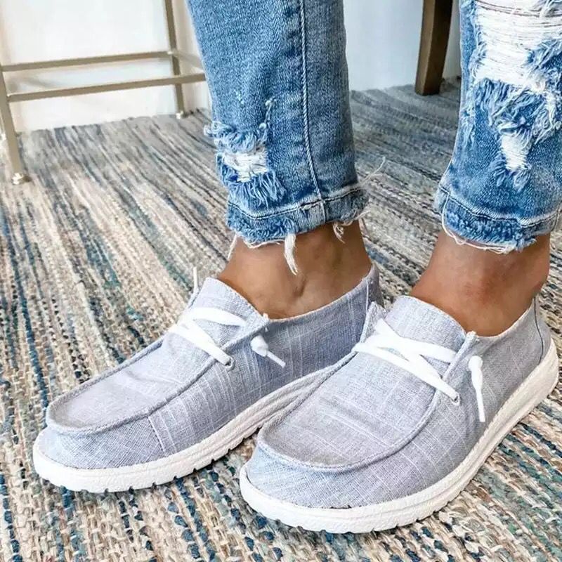 Damen trendige Mokassin Sneakers mit modischem Leopardenmuster EB